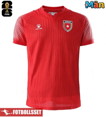 Jordanien Bortatröja VM 2026 Kortärmad